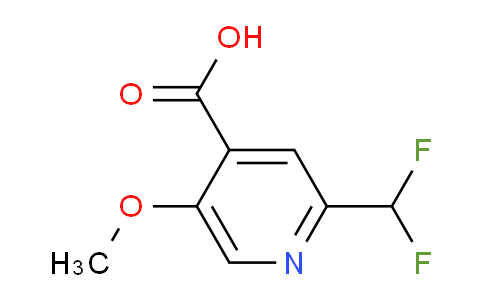 AM141446 | 1806063-51-3 | 2-(Difluoromethyl)-5-methoxypyridine-4-carboxylic acid