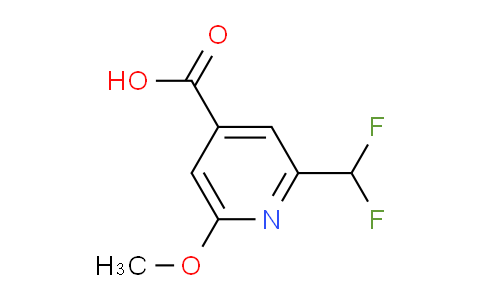 2-(Difluoromethyl)-6-methoxypyridine-4-carboxylic acid