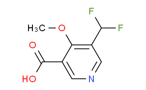 AM141451 | 1805310-70-6 | 3-(Difluoromethyl)-4-methoxypyridine-5-carboxylic acid