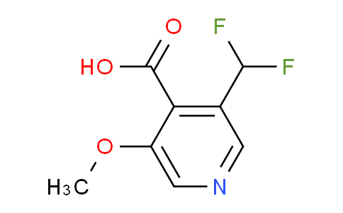 3-(Difluoromethyl)-5-methoxypyridine-4-carboxylic acid
