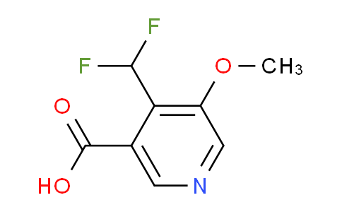 AM141454 | 1805007-66-2 | 4-(Difluoromethyl)-3-methoxypyridine-5-carboxylic acid