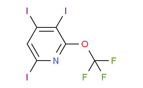 2-(Trifluoromethoxy)-3,4,6-triiodopyridine