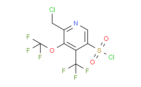 AM141487 | 1804938-07-5 | 2-(Chloromethyl)-3-(trifluoromethoxy)-4-(trifluoromethyl)pyridine-5-sulfonyl chloride