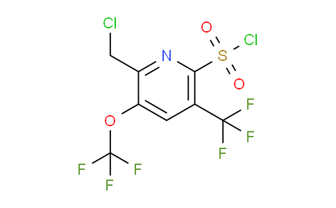 AM141492 | 1805164-84-4 | 2-(Chloromethyl)-3-(trifluoromethoxy)-5-(trifluoromethyl)pyridine-6-sulfonyl chloride