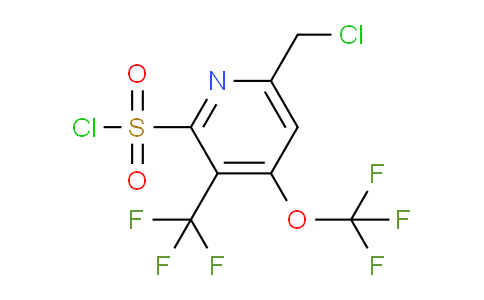 AM141495 | 1804658-27-2 | 6-(Chloromethyl)-4-(trifluoromethoxy)-3-(trifluoromethyl)pyridine-2-sulfonyl chloride