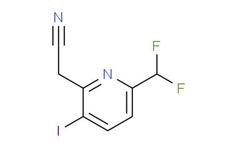 AM141498 | 1805279-66-6 | 6-(Difluoromethyl)-3-iodopyridine-2-acetonitrile