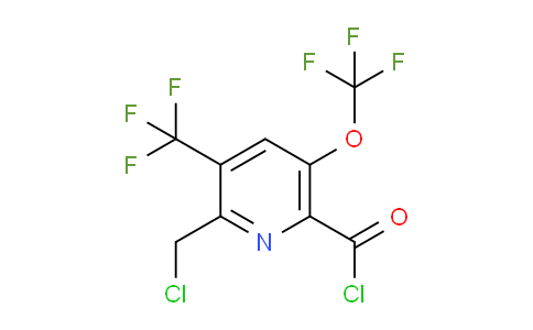 AM141500 | 1805192-38-4 | 2-(Chloromethyl)-5-(trifluoromethoxy)-3-(trifluoromethyl)pyridine-6-carbonyl chloride