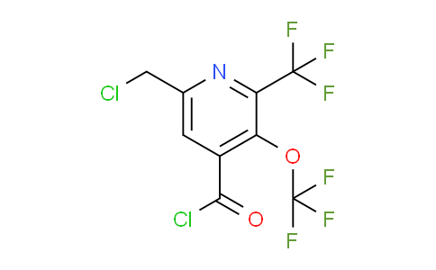 AM141501 | 1806787-38-1 | 6-(Chloromethyl)-3-(trifluoromethoxy)-2-(trifluoromethyl)pyridine-4-carbonyl chloride