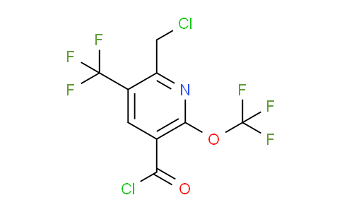 AM141504 | 1803995-62-1 | 2-(Chloromethyl)-6-(trifluoromethoxy)-3-(trifluoromethyl)pyridine-5-carbonyl chloride