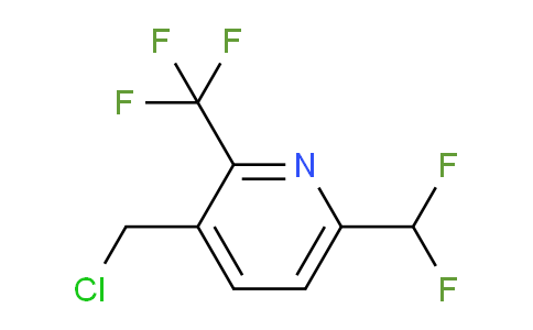 AM141505 | 1805229-74-6 | 3-(Chloromethyl)-6-(difluoromethyl)-2-(trifluoromethyl)pyridine