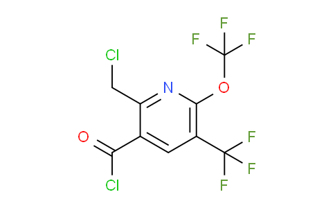 AM141507 | 1805308-87-5 | 2-(Chloromethyl)-6-(trifluoromethoxy)-5-(trifluoromethyl)pyridine-3-carbonyl chloride