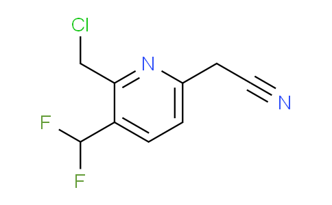 AM141508 | 1805039-23-9 | 2-(Chloromethyl)-3-(difluoromethyl)pyridine-6-acetonitrile