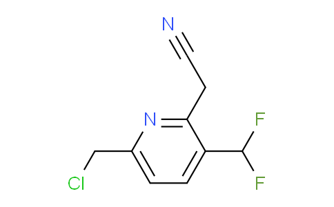 AM141511 | 1806832-41-6 | 6-(Chloromethyl)-3-(difluoromethyl)pyridine-2-acetonitrile