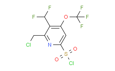 AM141512 | 1805957-40-7 | 2-(Chloromethyl)-3-(difluoromethyl)-4-(trifluoromethoxy)pyridine-6-sulfonyl chloride
