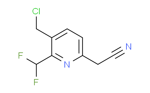 AM141516 | 1805282-42-1 | 3-(Chloromethyl)-2-(difluoromethyl)pyridine-6-acetonitrile