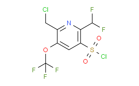 AM141524 | 1805183-98-5 | 2-(Chloromethyl)-6-(difluoromethyl)-3-(trifluoromethoxy)pyridine-5-sulfonyl chloride