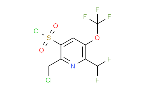 AM141525 | 1805239-09-1 | 2-(Chloromethyl)-6-(difluoromethyl)-5-(trifluoromethoxy)pyridine-3-sulfonyl chloride
