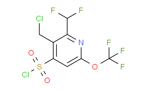 AM141529 | 1805957-64-5 | 3-(Chloromethyl)-2-(difluoromethyl)-6-(trifluoromethoxy)pyridine-4-sulfonyl chloride