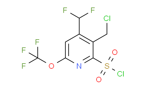 AM141535 | 1805957-82-7 | 3-(Chloromethyl)-4-(difluoromethyl)-6-(trifluoromethoxy)pyridine-2-sulfonyl chloride