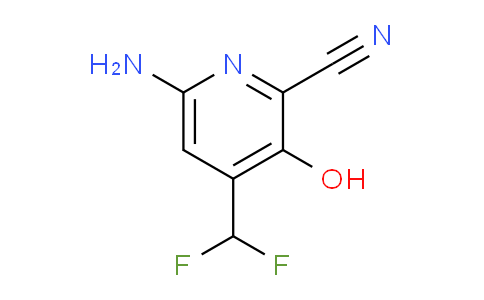 6-Amino-2-cyano-4-(difluoromethyl)-3-hydroxypyridine