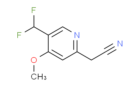 AM141540 | 1806062-30-5 | 5-(Difluoromethyl)-4-methoxypyridine-2-acetonitrile