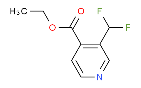 AM141542 | 1416821-77-6 | Ethyl 3-(difluoromethyl)pyridine-4-carboxylate