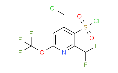 AM141544 | 1803993-40-9 | 4-(Chloromethyl)-2-(difluoromethyl)-6-(trifluoromethoxy)pyridine-3-sulfonyl chloride