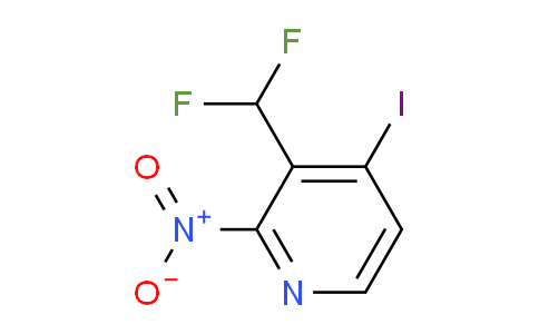 3-(Difluoromethyl)-4-iodo-2-nitropyridine