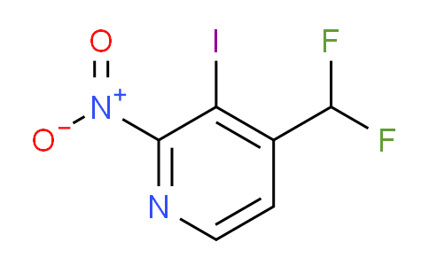 4-(Difluoromethyl)-3-iodo-2-nitropyridine