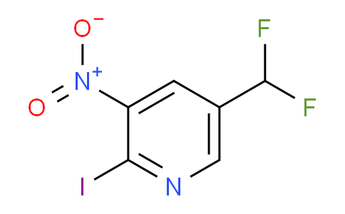 5-(Difluoromethyl)-2-iodo-3-nitropyridine
