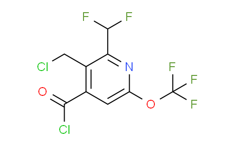 AM141562 | 1804657-38-2 | 3-(Chloromethyl)-2-(difluoromethyl)-6-(trifluoromethoxy)pyridine-4-carbonyl chloride