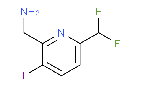 AM141567 | 1805317-48-9 | 2-(Aminomethyl)-6-(difluoromethyl)-3-iodopyridine