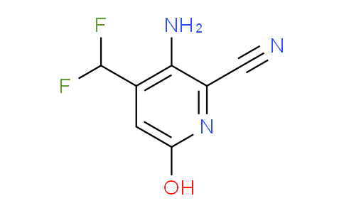3-Amino-2-cyano-4-(difluoromethyl)-6-hydroxypyridine