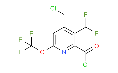 AM141584 | 1804926-87-1 | 4-(Chloromethyl)-3-(difluoromethyl)-6-(trifluoromethoxy)pyridine-2-carbonyl chloride