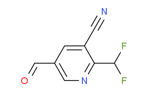 AM141588 | 1805109-42-5 | 3-Cyano-2-(difluoromethyl)pyridine-5-carboxaldehyde