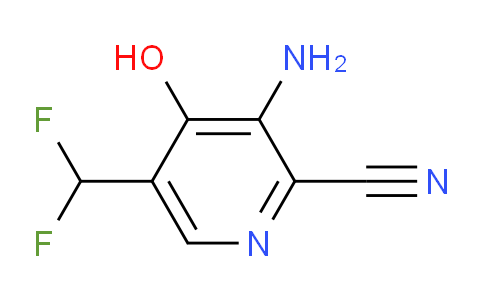 3-Amino-2-cyano-5-(difluoromethyl)-4-hydroxypyridine