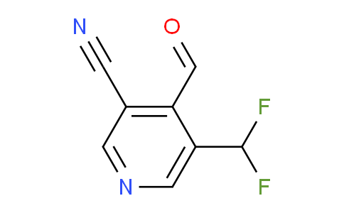 AM141594 | 1805109-59-4 | 3-Cyano-5-(difluoromethyl)pyridine-4-carboxaldehyde