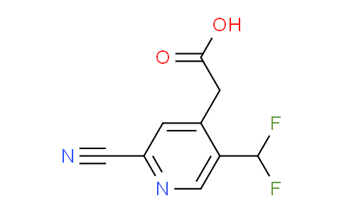 AM141608 | 1806764-52-2 | 2-Cyano-5-(difluoromethyl)pyridine-4-acetic acid