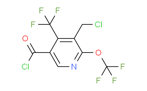 AM141620 | 1805284-66-5 | 3-(Chloromethyl)-2-(trifluoromethoxy)-4-(trifluoromethyl)pyridine-5-carbonyl chloride
