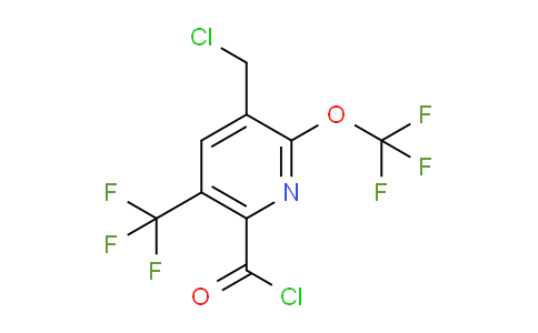 AM141621 | 1805308-90-0 | 3-(Chloromethyl)-2-(trifluoromethoxy)-5-(trifluoromethyl)pyridine-6-carbonyl chloride