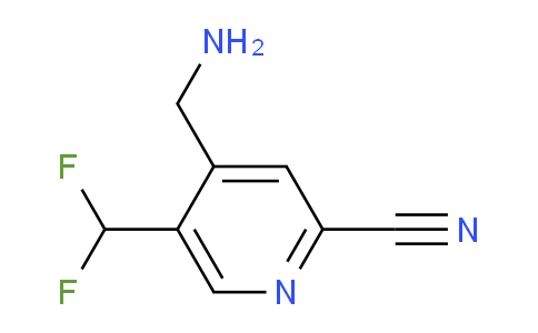 AM141623 | 1803705-09-0 | 4-(Aminomethyl)-2-cyano-5-(difluoromethyl)pyridine