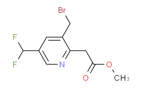 AM141625 | 1806790-44-2 | Methyl 3-(bromomethyl)-5-(difluoromethyl)pyridine-2-acetate
