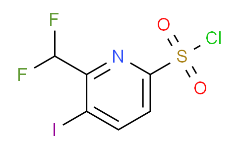 AM141630 | 1804688-14-9 | 2-(Difluoromethyl)-3-iodopyridine-6-sulfonyl chloride