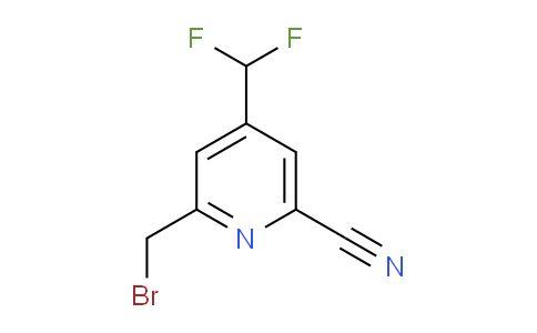 AM141641 | 1804981-94-9 | 2-(Bromomethyl)-6-cyano-4-(difluoromethyl)pyridine