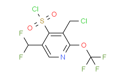 AM141646 | 1804369-87-6 | 3-(Chloromethyl)-5-(difluoromethyl)-2-(trifluoromethoxy)pyridine-4-sulfonyl chloride
