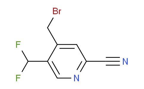 AM141651 | 1805203-68-2 | 4-(Bromomethyl)-2-cyano-5-(difluoromethyl)pyridine