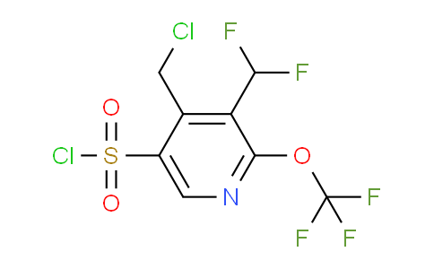 AM141657 | 1805308-70-6 | 4-(Chloromethyl)-3-(difluoromethyl)-2-(trifluoromethoxy)pyridine-5-sulfonyl chloride