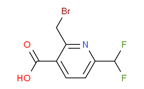 AM141659 | 1105986-16-0 | 2-(Bromomethyl)-6-(difluoromethyl)pyridine-3-carboxylic acid