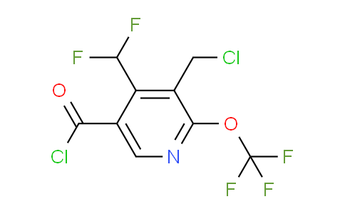 AM141664 | 1805950-58-6 | 3-(Chloromethyl)-4-(difluoromethyl)-2-(trifluoromethoxy)pyridine-5-carbonyl chloride