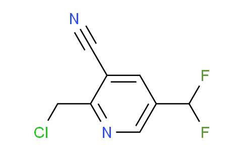 AM141666 | 1803667-67-5 | 2-(Chloromethyl)-3-cyano-5-(difluoromethyl)pyridine